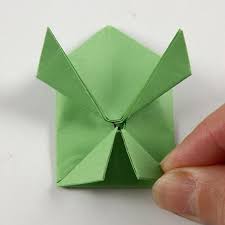 Maybe you would like to learn more about one of these? A Paper Folded Frog With Wiggle Eyes Diy Guide