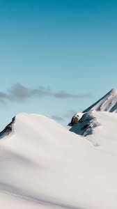 Oc37 Snow Mountain White Cold Winter Nature Wallpaper Reflection of snowy mountain on body of water under snow capped mountains wallpaper, artwork, illustration, sky, digital art. oc37 snow mountain white cold winter