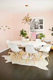 Ikea Docksta Table Hack A Beautiful Mess Pink Dining Rooms Small Dining Table Tulip Dining Table