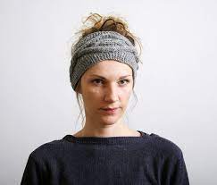 Knitted Womens Headband Knit Headband Ear Warmer Cable Knit Etsy Knitted Headband Headbands For Women Ear Warmers
