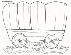 Hundreds of free spring coloring pages that will keep children busy for hours. Pioneer Day Coloring Pages Religious Doodles
