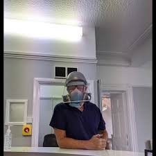 DR. David Orme taking PPE...