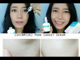 Enriched with witch hazel extract, hijikia extract and green tea extract to tighten enlarged pores and control sebum secretion. Skinmiso Pore Corset Serum Review Bahasa With English Sub Youtube