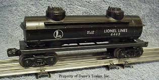 Dave's Trains, Inc.: 6465 Lionel Lines Tank Car Archive Page