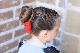 Utilizing a gel or a spray as a substitute of mousse will also help. How To Create A Love Bun Valentine S Day Hairstyles Cute Girls Hairstyles