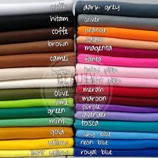 Macam Macam Warna Hijau Kain