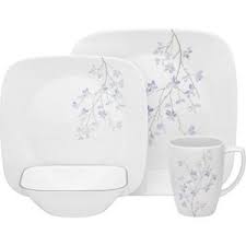 Corelle Square Jacaranda 16 Piece Dinnerware Set Walmart Com Dinnerware Sets Corelle Dinnerware Dinnerware Set