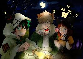 Deku Kacchan Ochako Noaaa723 Anime Halloween Anime Boku No Hero Academia