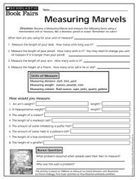 Here S A Nice Page On Measuring Pair This With The Book Millions To Measure By David Schwartz Math Measurement Teaching Math Third Grade Math