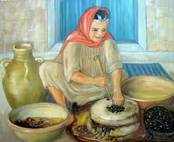 Peinture Tunisienne Egypt Art People Art Painting