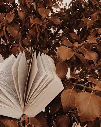 I Love The Brown Rustic Feeling Leaves In The Background Of The Book Brown Aesthetic Aesthetic Colors Aesthetic Wallpapers