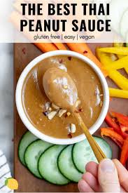 The Best Thai Peanut Sauce Vegan Recipe Thai Peanut Sauce Peanut Sauce Vegan Peanut Sauce