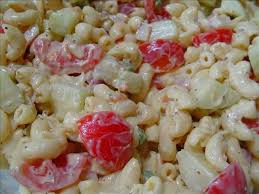 Cucumber Tomato Macaroni Salad Macaroni Salad Recipe Macaroni Salad Cucumber Tomato