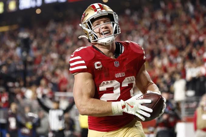 49ers standout RB Christian McCaffrey (back) added to injury report - Field  Level Media - Professional sports content solutions | FLM