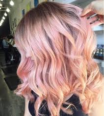 Why do gentlemen prefer blondes? 50 Irresistible Rose Gold Hair Color Looks For 2020