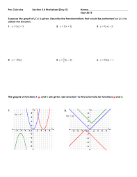 Maybe you would like to learn more about one of these? Pre Calculus Section 2 4 Worksheet Day 2 Name Sept 2013