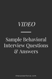 Behavioral Interview Questions Answers From A Hiring Manager Interview Questions And Answers Behavioral Interview Questions Behavioral Interview