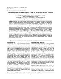 Anatomically, ipmns are classified into three types: Pdf Integrated Plant Nutrient Management Ipnm On Maize Under Rainfed Condition Ghulam Jilani Academia Edu