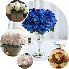 They are vintage chinoiserie orchid pots from an estate that i settled a while ago and the blue and white are perfect for so many colors of flowers! Artificial Flowers Artificial Hydrangeas Hydrangea Bush Tableclothsfactory