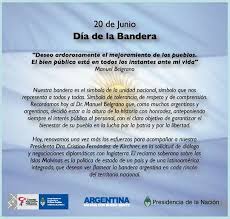 El 20 de junio, se celebra el. Frases Del Dia De La Bandera Argentina En Imagenes Dia De La Bandera Bandera Argentina Historia De La Bandera