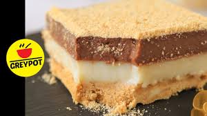 Sprinkle top of dessert with nuts. 3 Layer Pudding No Bake Three Layer Pudding Recipe Youtube