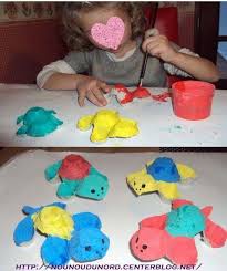 Tortues Avec Boite A Oeufs Boite A Oeuf Bricolages Sur Le Theme Des Animaux Animaux En Papier
