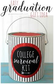 31 great graduation gift ideas to send them on their way. Ginger Snap Crafts College Survival Kit Easy Graduation Gift Idea Tutorial Shutterflygrad