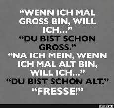 Wenn Ich Mal Gross Bin Will Ich Lustige Bilder Spruche Witze Echt Lustig Visual Statements Statements Lustige Spruche