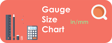 sheet metal gauge sizes chart gauge inch mm conversion