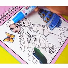 Coloring Book With Water Pen Inspirational Frozen Magic Water Coloring Drawing Book With Pen Coloring Books Colorful Drawings Color