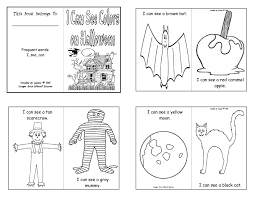 Colors Of Halloween Halloween Coloring Book Mini Books Halloween Books