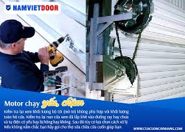 Hướng dẫn tự kiểm tra, sửa chữa motor cửa cuốn Đức khi có sự cố
