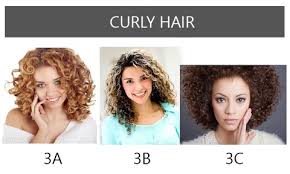 type 3 hair, women with curly hair.