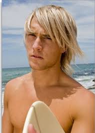 Surfer's hair falls into the category of 'tousled hairstyles' — which are purposefully messy, disheveled, and untidy, but still look the part. Mens Blonde Surfer Hair Novocom Top