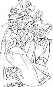 Ce dessin a été mis à la disposition des internautes le 07 février 2106. Princesse Disney A Imprimer