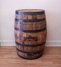 Whiskey Barrel Authentic Branded And Laser By Auntmollysbarrels With Images Jack Daniels Whiskey Barrel Whiskey Barrel Whiskey Barrel Furniture