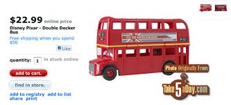From the 1960s, this double decker bus has been chopped up and renovated for a second life as a this vintage 1960 bristol transit bus has been converted into a luxury motorcoach, complete with. Take Five A Day Blog Archive Mattel Disney Pixar Cars 2 Double Decker Bus Carrying Case Online