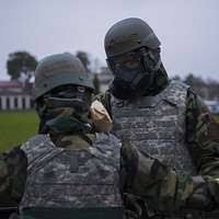 Pfc. Jacob Feyers, a diver tender attached to the Special