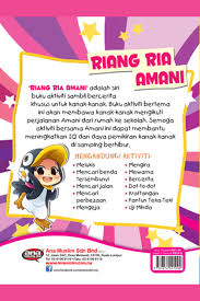Cetak bahan tersebut untuk kegunaan anak anak. Riang Ria Amani