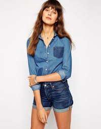 Chemise En Jean Comment Porter La Chemise En Jean S