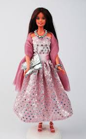Puppenkleider ganz einfach selbernähen ? Festliches Barbie Kleid Mit Stola Tasche Schuhen Barbie Kleider Kleider Kleidung