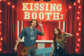 'love, victor' cast meet up for cute photo opp on season 2 premiere day!: The Kissing Booth 2 Movie Poster My Hot Posters