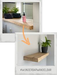 Wer sein badezimmer gemütlich und wohnlich einrichten möchte, der greift zu holz. Holzabdeckung Fur Sanbloc Im Bad Zuschnittprofi De