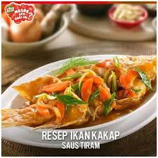 2 putih telur, kocok lepas. Recipe Ikan Kakap Saus Tiram By Royco Resep Masakan Resep Ikan Masakan