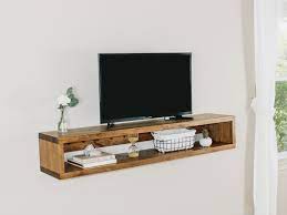 Diy floating shelves are really easy to make! Floating Tv Stand Tv Table Wood Floating Tv Console Etsy In 2021 Floating Tv Stand Floating Tv Console Table Tv