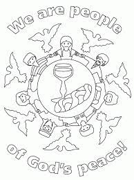 Color them in, stick or pin them around your home. World Peace Coloring Pages Coloring Home