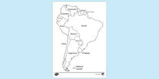 Desert black and white background with alpaca. South America Colouring Page Colouring Sheets