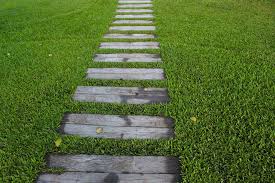 Set edging so it ends up about an inch above the fill material. Diy Garden Paths And Backyard Walkway Ideas The Garden Glove