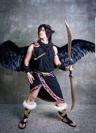 Dark Pit Cosplay Costume With Sandals For Sale In Greenfield Wi Offerup Dark Pit Kid Icarus Cosplay Kid Icarus Uprising
