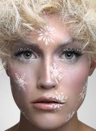 Make Up Schneeflocke Winter Make Up Karneval Schminken Fasching Schminken
